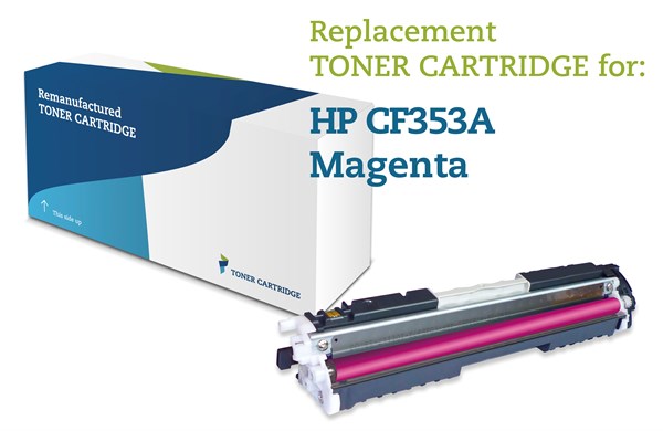 Magenta lasertoner - HP nr.130A - 1.000 sider
