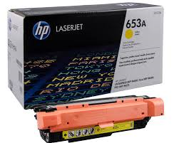 Gul lasertoner - HP nr.653A - 16.500 sider