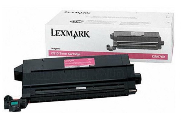 Se Magenta lasertoner - Lexmark N0769 - 14.000 sider hos Printerpatroner.dk
