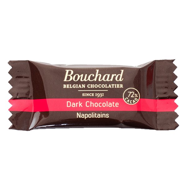 Billede af Bouchard chokolade - Mørk - 5g - 1 kg i box. hos Printerpatroner.dk