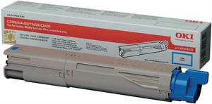 Cyan Lasertoner 33/34 Mf - Oki - 1.500 Sider. Oki C3300/N