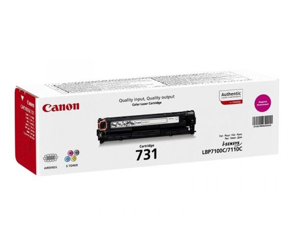 Magenta Lasertoner - Canon 731M - 1.500 Sider.