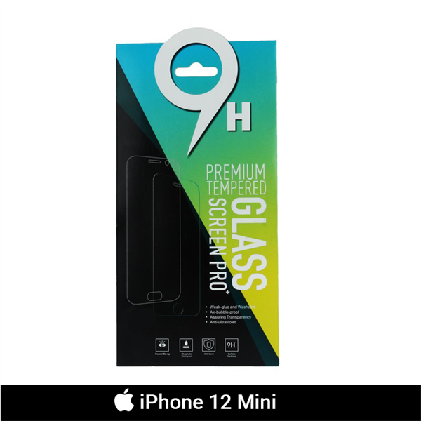 Panserglas - 9H - iPhone 12 Mini (5900495867322)