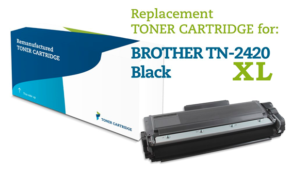 Brother TN-2420 XL Black Remanufactured Cartridge