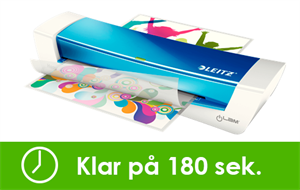 Lamineringsmaskine A4 Leitz Ilam Home Office Blå - Til Privat Brug