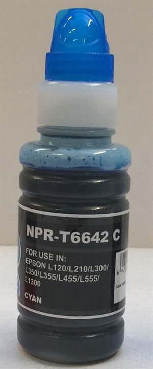 Cyan Blæk - T6642 Til Epson - 70 Ml. T664 Epson Blæk