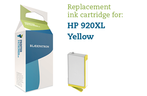 Gul Blækpatron - Hp Nr.920 Xl - 12 Ml. Genfyldt Hp Miljø-Blækpatron