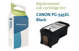 Canon Sort Blækpatron - Canon Nr.545Xl - 15Ml Genfyldt Canon Miljø-Blækpatron
