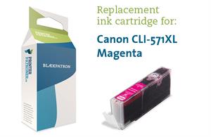 Magenta Blækpatron 571Mxl - Canon - 13 Ml Canon Pixma Ts 8052