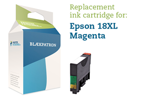 Magenta Blækpatron 18Xl - Epson - 10Ml.