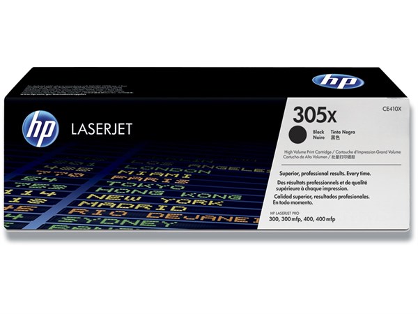 Billede af Sort lasertoner - HP 305X - 4.000 sider hos Printerpatroner.dk