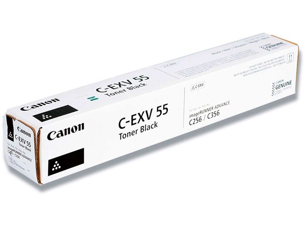 Sort lasertoner C-EXV55 - Canon - 23.000 sider. (4549292096392)