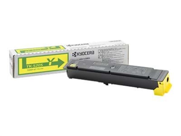 Gul lasertoner TK-5205Y - Kyocera - 12.000 sider