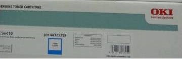 Cyan lasertoner - OKI ES6410 - 6000 sider