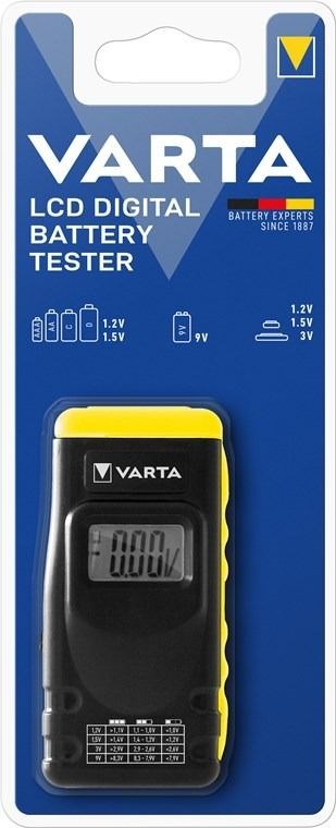 Billede af VARTA - LCD DIGITAL - Batteri-tester hos Printerpatroner.dk