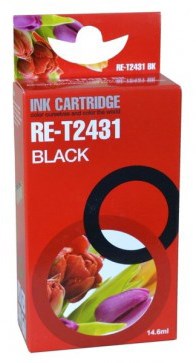 Sort Blækpatron - Epson 24Xlbk- 13.8Ml
