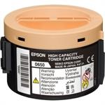 Epson Sort Lasertoner S050650 - Epson - 2.200 Sider. Originale Epson Lasertoner