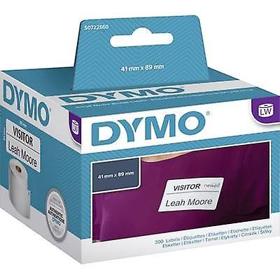 Billede af Dymo navneskilt, 41x89 mm. 300 etiketter (S0722560) hos Printerpatroner.dk