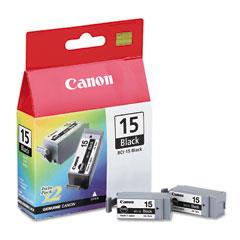 Sort Blækpatron - Canon 2Pk - 2X5,5Ml.