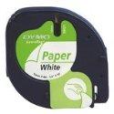 Hvid 12 Mm Papirtape (91220) 4.Mtr