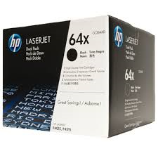 Hp 2-Pak Sort Toner - Hp Nr.64 - 2X24.000 Sider Originale Hp Lasertoner