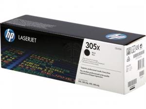 Sort Lasertoner - Hp 305X - 4.000 Sider Originale Hp Lasertoner
