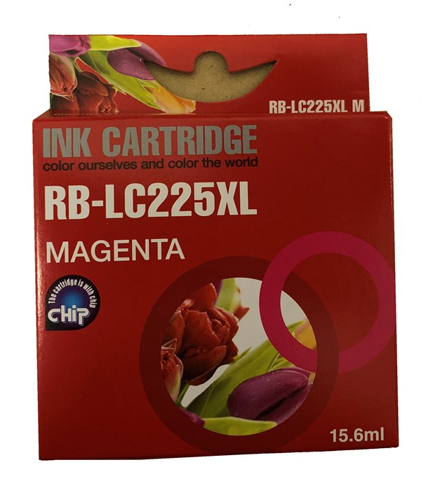 Magenta Blækpatron - Brother Lc-225Xlm - 15 Ml